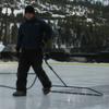 NiceIce 32-Inch Ice Rink Resurfacer  Portable Ice Rink Groomer for Backyard Rinks  Galvanized Steel Mini Zamboni for Smooth Skating view 3