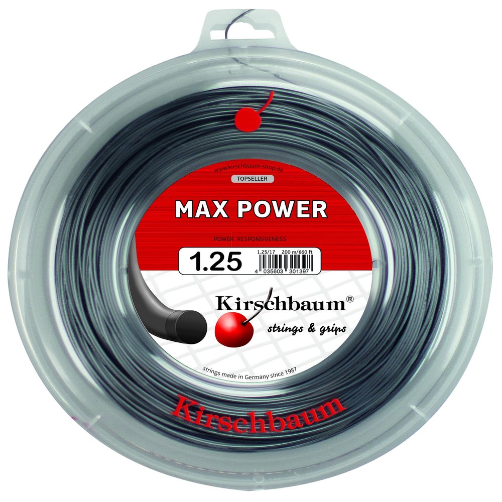 Kirschbaum Reel Max Power 1.25 mm (17g) 660ft.