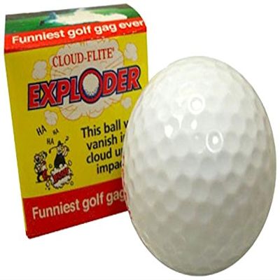 Exploder Golf Ball 4 Pack Sleeve By Cloud Flite #1 Gag / Novelty in Golf