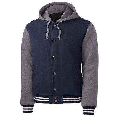 SPORT-TEK Unisex Insulated Letterman Jacket