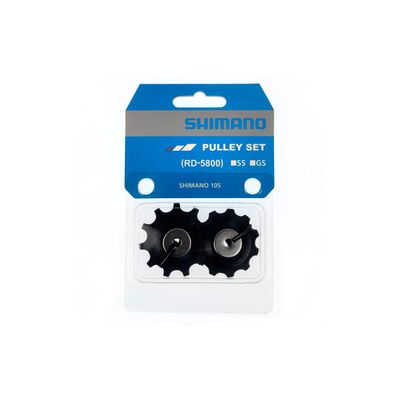 SHIMANO Unisex's RD-5800 Tension & Huide Pulley Set GS, Black, only Size
