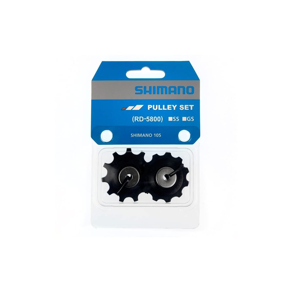SHIMANO Unisex's RD-5800 Tension & Huide Pulley Set GS, Black, only Size