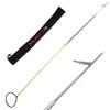 Scuba Choice Hybrid Hawaiian Sling Travel Spearfishing Pole Spear with Single Barb Tip (3-Piece), 7-Foot, Yellow view 1