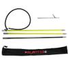 Scuba Choice Hybrid Hawaiian Sling Travel Spearfishing Pole Spear with Single Barb Tip (3-Piece), 7-Foot, Yellow view 2