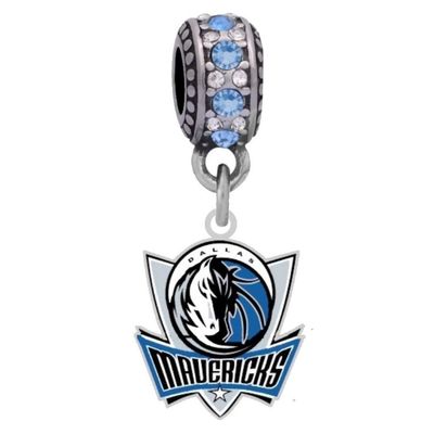 Dallas Mavericks Logo Charm Fits Compatible With Pandora Style Bracelets