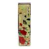 Antique Alive Mother of Pearl Red Peony Flower Butterfly Slim Stainless Steel Metal Money Clip Holder view 2