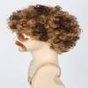 Topcosplay Men Wigs 70s 80s Disco Hippies Afro Wig Short Curly Male Wigs Blonde Mixed Brown Halloween Costume Wig view 2