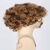 Topcosplay Men Wigs 70s 80s Disco Hippies Afro Wig Short Curly Male Wigs Blonde Mixed Brown Halloween Costume Wig view 3