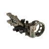 TRUGLO Carbon Hybrid 5-Pin Durable Ultra-Lightweight Micro-Adjustable Bow Sight with Large Circular Field of View, Toolless Micro Adjustment, Real-Tree Camo view 1