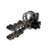 TRUGLO Carbon Hybrid 5-Pin Durable Ultra-Lightweight Micro-Adjustable Bow Sight with Large Circular Field of View, Toolless Micro Adjustment, Real-Tree Camo view 3