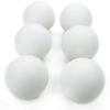 Crown Sporting Goods Set of 6 White Regulation Size Lacrosse Balls in Mesh Storage Bag view 1