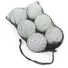 Crown Sporting Goods Set of 6 White Regulation Size Lacrosse Balls in Mesh Storage Bag view 2