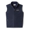Columbia Youth Boys Steens Mtn Fleece Vest, Collegiate Navy, Medium view 1