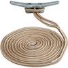 SEADOG Premium Double Braided Nylon Dock LINE Braided Dock Line (Color: Gold/White, Size: 3/4" X 35') view 1