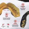SafeJawz Sports Mouthguard, Dual Layer Premium Mouth Guard with Case for Basketball, Lacrosse, Football, Martial Arts, Hockey, Wrestling, Ice Hockey and All Contact Sports view 4