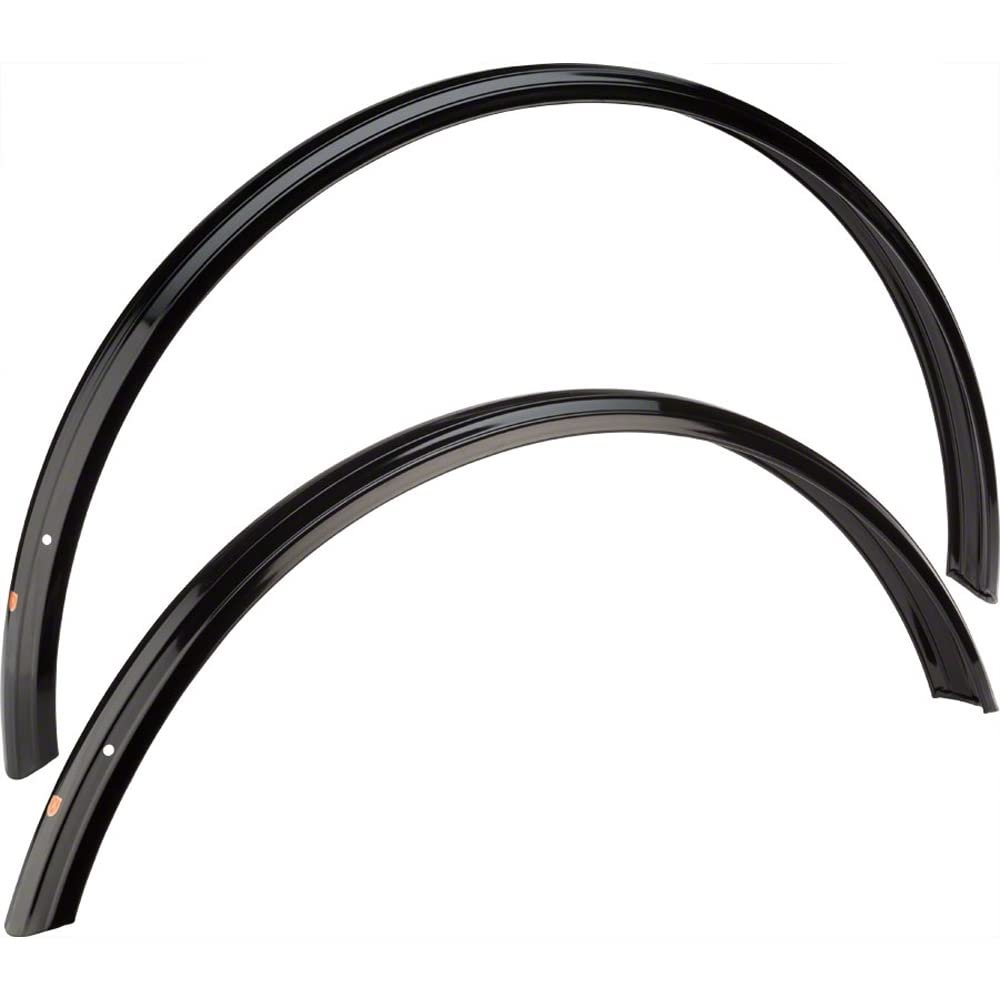 Velo Orange Zeppelin 52mm Fender Set: 650b Black