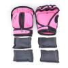 MaxxMMA Adjustable Weighted Gloves, 2 lb. Set - Removable Weight (2 x 0.5 lb. Each Glove) for Sculpting MMA Kickboxing Cardio Aerobics Hand Speed Coordination Shoulder Strength (Pink) view 2