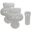 ADAMS USA Intermediate Tuff Light Hip Pad Set with Slots (3-Piece) view 1