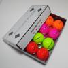 Poker Face Golf Ball - Color Distance 8 Pack (Red, Hot Pink, Orange, Yellow Green) Premium 2 Piece High Performance Ball view 4
