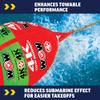 WOW Sports - 4K Towable Boating Rope W/ Bobber - Perfect For Deck Tubes & Wakeboarding - Works For Kids & Adults view 4