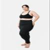 Bioflect Compression Leggings with Bioactive Raised Massaging Knit - for Support and Comfort - Black XL view 3