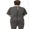 Ovidis Dementia Clothing - Alzheimers Anti-Strip Jumpsuit - Onesie for Elderly Men - Bobby Grey 2XL view 3