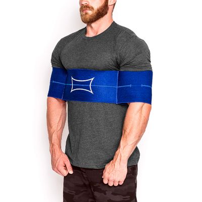Sling Shot Mark Bell Reactive Exercise Assistance Workout Band for Men and Women to Assist with Bench Press, Dips, and Push Ups  (Level 2 Tension) (S/M)