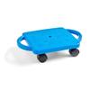 hand2mind Blue Indoor Scooter Board with Handles, Sit Down Floor Scooter, Gym Activities for Kids, Indoor Sport Recess Games, Physical Education Equipment, Gross Motor Toys view 1