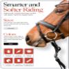 HORZE Soft Elastic Horse Rein-Aid Inserts | Rein Extensions to Improve Horseback Riding Contact - Black - One Size view 2