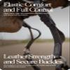 HORZE Soft Elastic Horse Rein-Aid Inserts | Rein Extensions to Improve Horseback Riding Contact - Black - One Size view 3