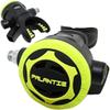 Palantic AS101 Yoke Diving Regulator and Octopus Combo - Unbalanced Flow-by Piston with 36" Yellow & Black Hose - Second Stage Large Purge Button, Sealing for Corrosion Protection view 3