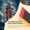 Dragon Guard Tip Protector for Dragon Boat Paddles (red) view 2