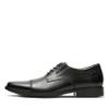 Clarks Men's Tilden Cap Oxford, Black Leather, 10 M US view 1