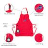 Team Sports America NFL Buffalo Bills Ultimate Grilling Apron Durable Cotton with Beverage Opener and Multi Tool For Football Fans Fathers Day and More view 3