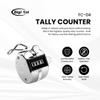 Digi 1st TC-04 Handheld Tally Counter, Digital Pitch Counter Clicker, Mechanical Lap Counter, Taiwan Made Heavy Duty Counter (1-Pack) view 2