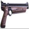Crosman P1377BR American Classic Variable-Pump .177-Caliber Pellet Air Pistol, Brown view 3