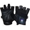 Meister Women's Fit Grip Weight Lifting Gloves w/Washable Amara Leather - Black - Large view 1