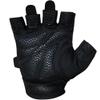 Meister Women's Fit Grip Weight Lifting Gloves w/Washable Amara Leather - Black - Large view 3