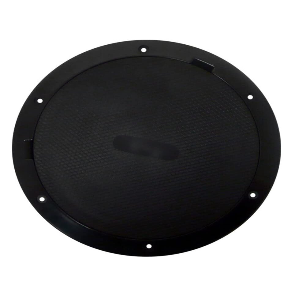 Beckson Diamond Texture 8'' Pry-Out Marine Deck Plate DP85-B