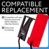 IMPRESA Replacement Treadmill Safety Key Clip - Universal Safety Key for Treadmill - Braided Nylon Security Cord & Clip - Black & Red, Pack of 1 view 4