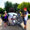 Allen Sports Deluxe 2-Bike Trunk Mount Rack, Model 102DN-R, Black view 2