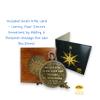 Brass Compass with Second Star to the Right Embossed Dial  Inspirational Pocket Compass Gift for Son, Daughter, or Friend | Motivational Keepsake for Graduation, Birthday, Christmas, or Travel gift view 3