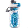 O2COOL ArcticSqueeze Insulated Mist 'N Sip Squeeze Bottle 20 oz., Blue/Blue Splash view 1