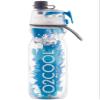 O2COOL ArcticSqueeze Insulated Mist 'N Sip Squeeze Bottle 20 oz., Blue/Blue Splash view 2