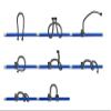 SAS 100 FT Release Nock Archery Compound Bow D-Loop Durable Wire view 4