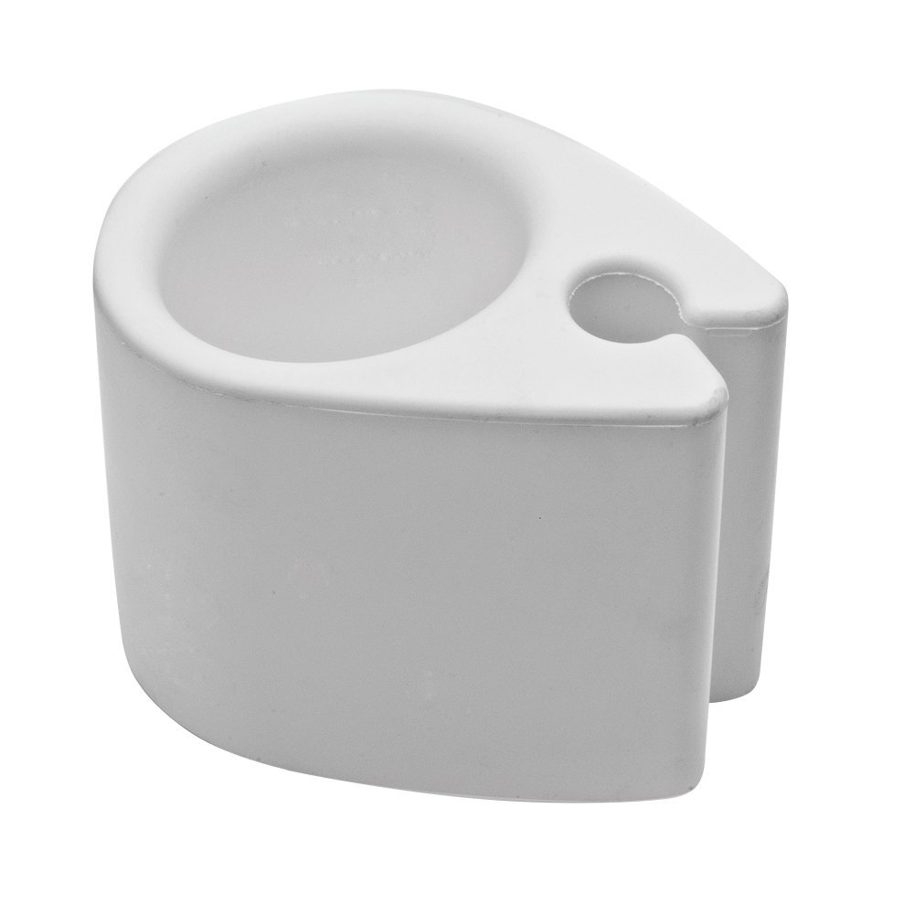 Ocean Fenders Clip On Can Holder for Boats, White, 5.11" x 3.54" x 3.93"
