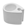 Ocean Fenders Clip On Can Holder for Boats, White, 5.11" x 3.54" x 3.93" view 1