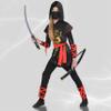 Plastic Ninja Sword 29" (Pack of 1) - Sleek Silver & Black Plastic - Realistic Design for Costume & Play for Kids & Adults view 2