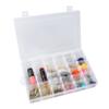 OULII Clear Plastic Jewelry Box Organizer Storage Container with Adjustable Dividers 36 Grids view 1