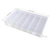 OULII Clear Plastic Jewelry Box Organizer Storage Container with Adjustable Dividers 36 Grids view 4